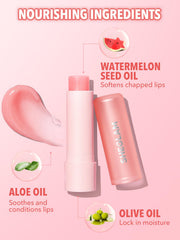 SHEGLAM Pout PHresh aloe y oliva para cuidado de labios diario.