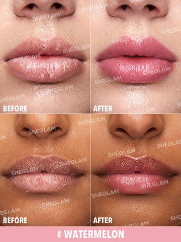 SHEGLAM Pout PHresh aplicación suave en barra labios para color uniforme.