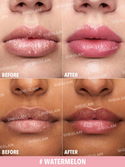 SHEGLAM Pout PHresh aplicación suave en barra labios para color uniforme.