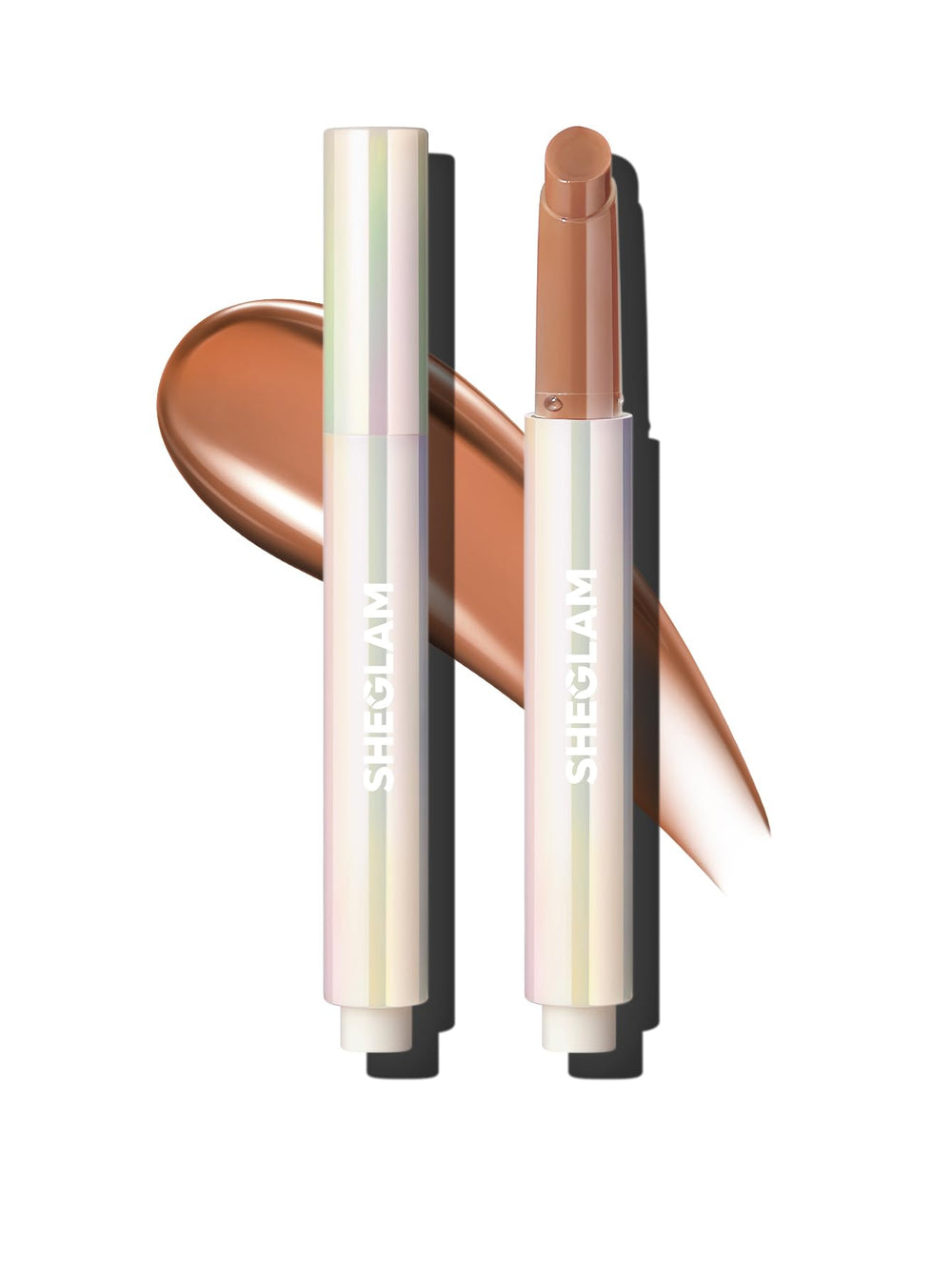 SHEGLAM PoutPerfect, brillo labial sólido con aceite de coco para hidratación suave