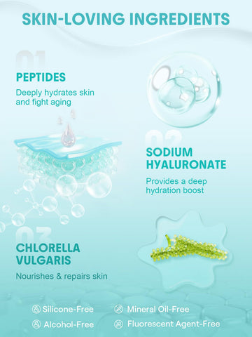 SHEGLAM HydroSlime Primer bloquea la humedad para piel fresca todo el día