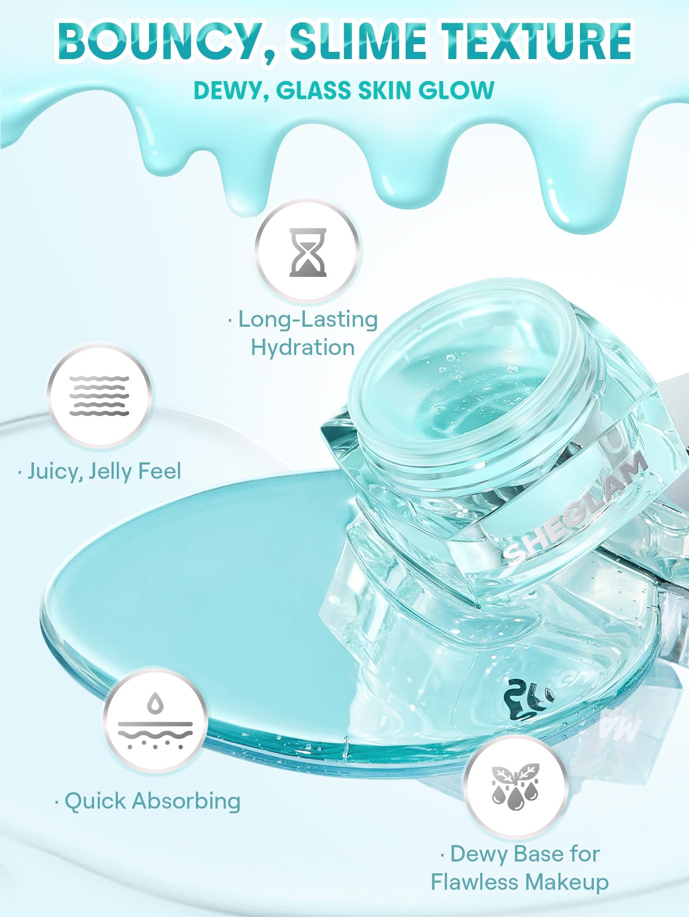 SHEGLAM HydroSlime Primer libre de crueldad animal
