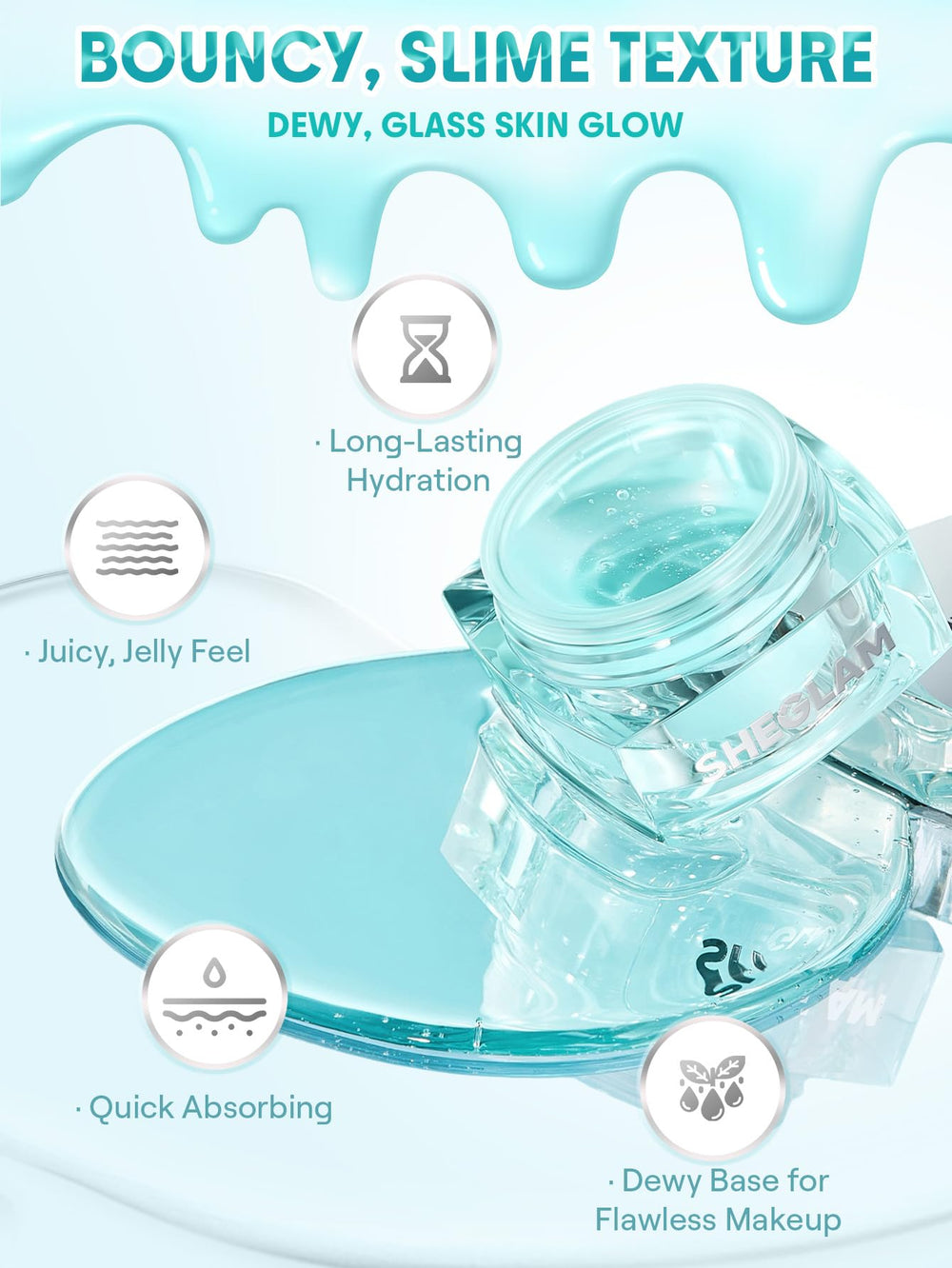 SHEGLAM HydroSlime Primer libre de crueldad animal