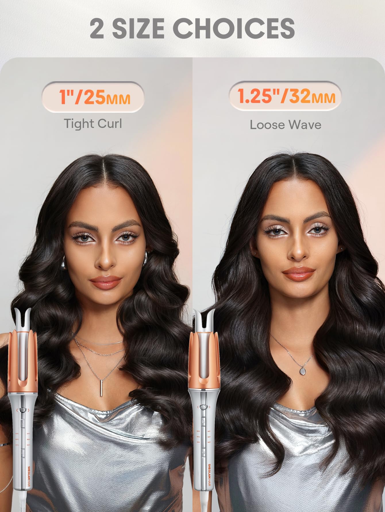SHEGLAM recubrimiento cerámico GlossPro reduce frizz y suaviza.