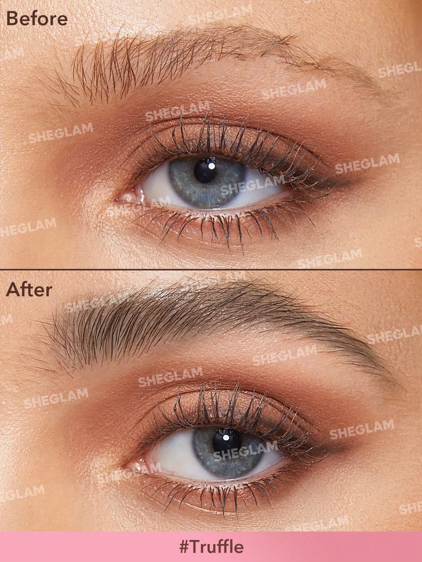 SHEGLAM Secado rápido para cejas de aspecto duradero.