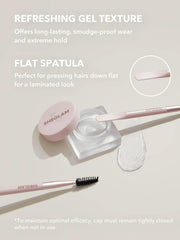 SHEGLAM Set Me Up Brow Hold Gel transparente para cejas definidas