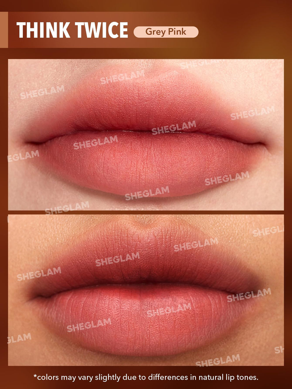 SHEGLAM Soft Haze Lip Blur: envase elegante que facilita transporte diario.