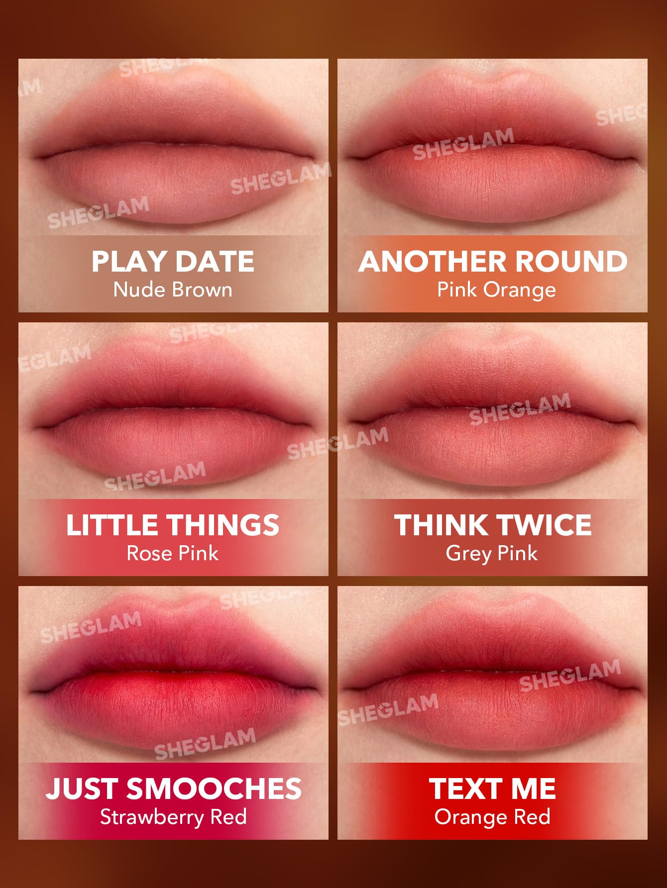 SHEGLAM Soft Haze Lip Blur: prueba de transferencia para un aspecto limpio.