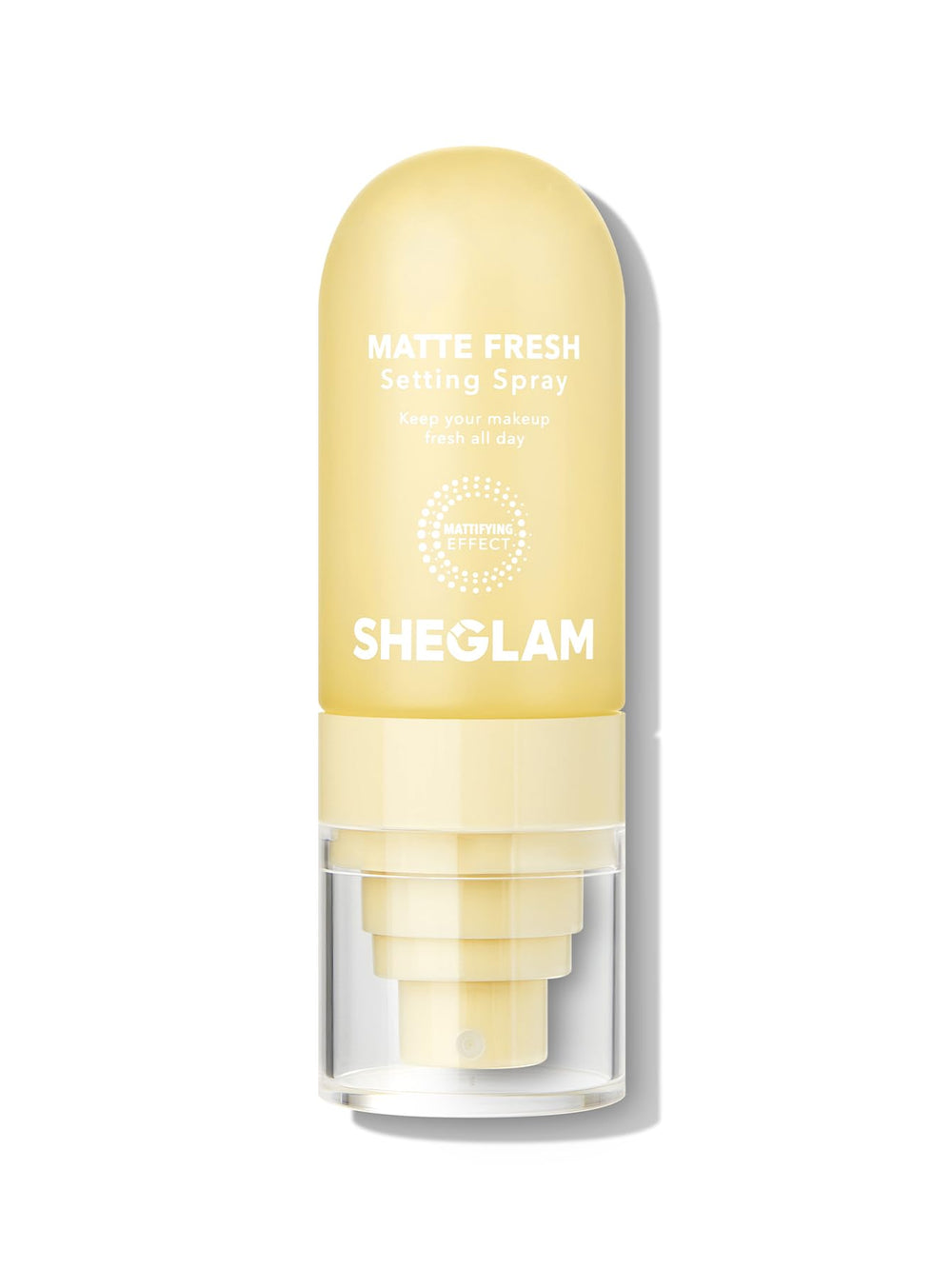 SHEGLAM spray fijador mate fresco en botella para acabado duradero