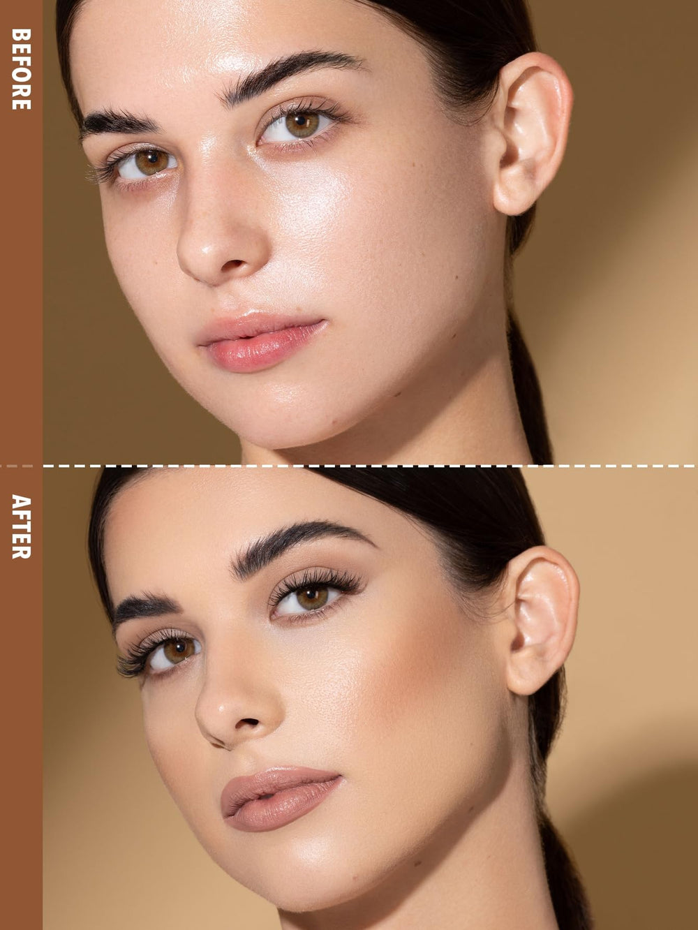 SHEGLAM Sun Sculpt aplicador-esponja único facilita la aplicación suave