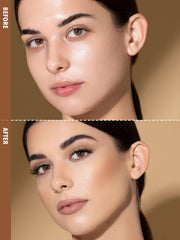 SHEGLAM Sun Sculpt aplicador-esponja único facilita la aplicación suave