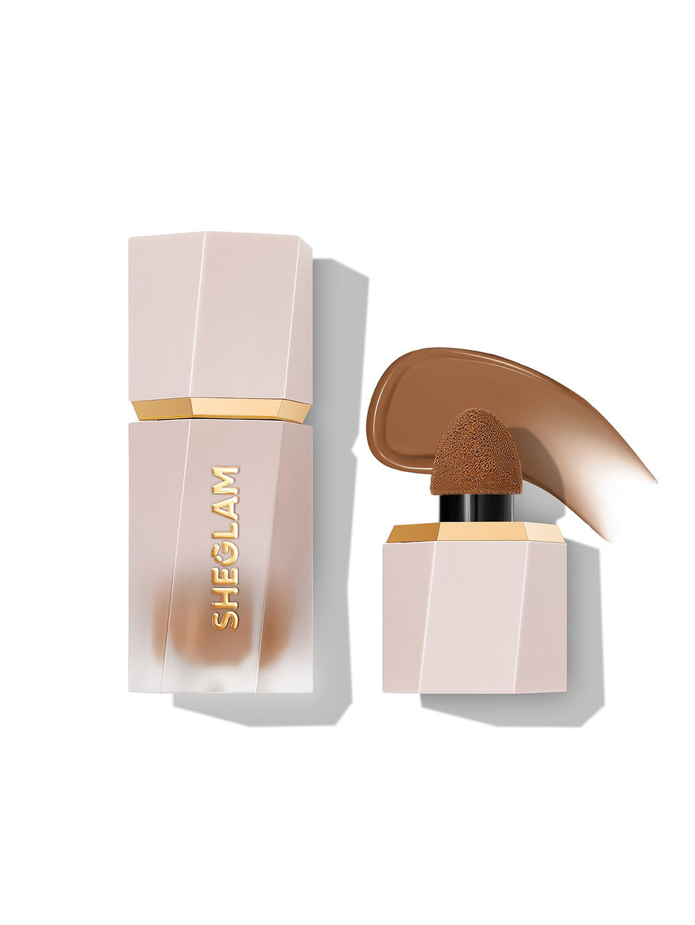 SHEGLAM Sun Sculpt con aplicador único para contornear con precisión.