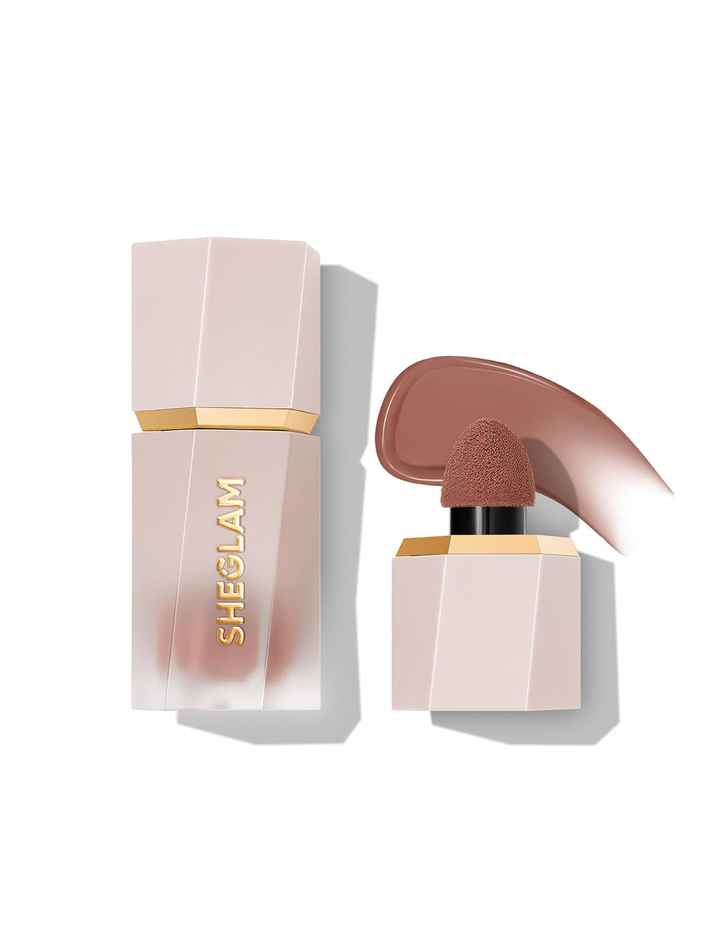 SHEGLAM Sun Sculpt contorno líquido Tawny Amber con aplicador suave para delinear mejillas.