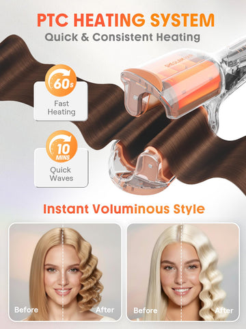 SHEGLAM Waver aislamiento anti quemaduras para uso seguro