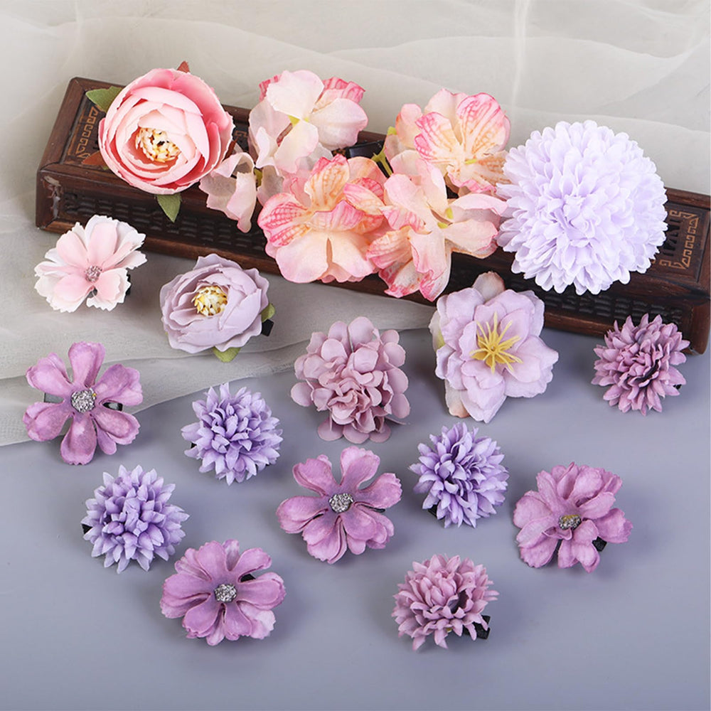 SHEHARUHI empaque con 18 pinzas florales, caja decorativa para regalo.
