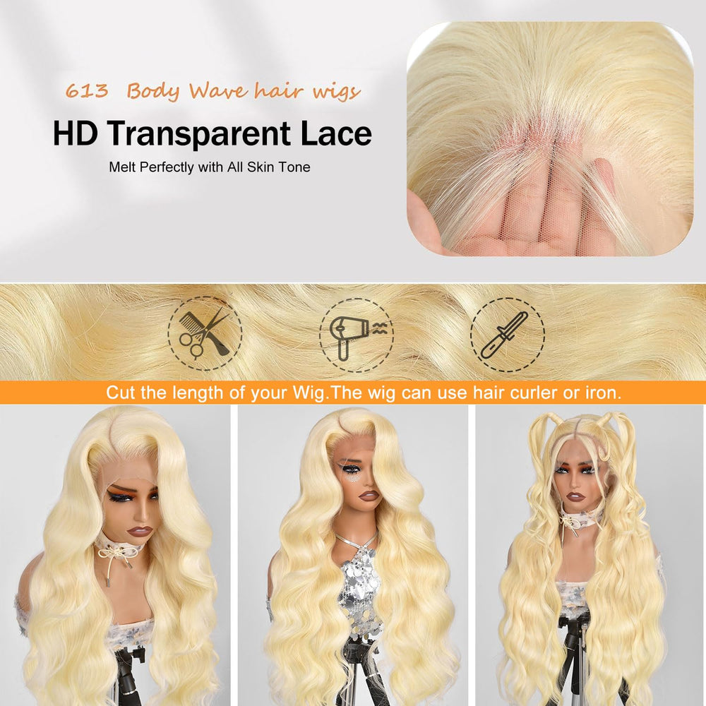 ShengCai 613, nudo blanqueado con baby hair para acabado natural.
