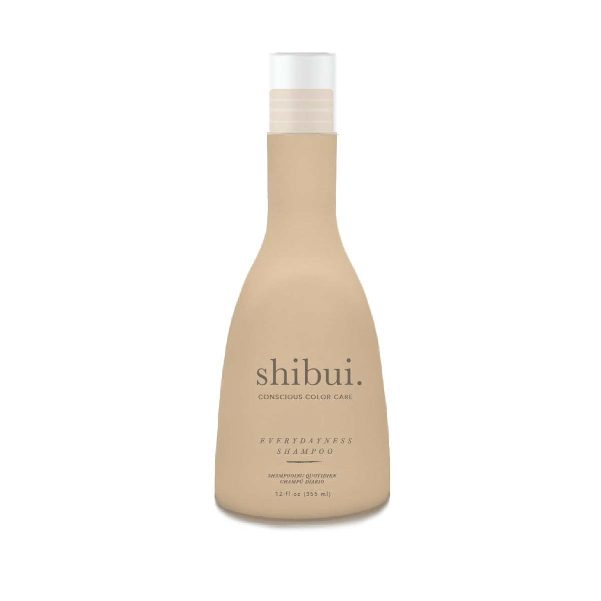 SHIBUI Everydayness Shampoo con agua de rosas para realzar el color.