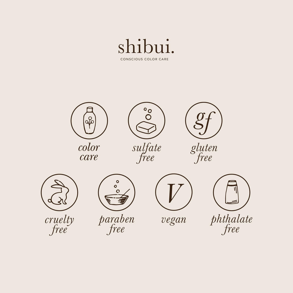 SHIBUI Everydayness Shampoo textura suave que limpia sin irritar.