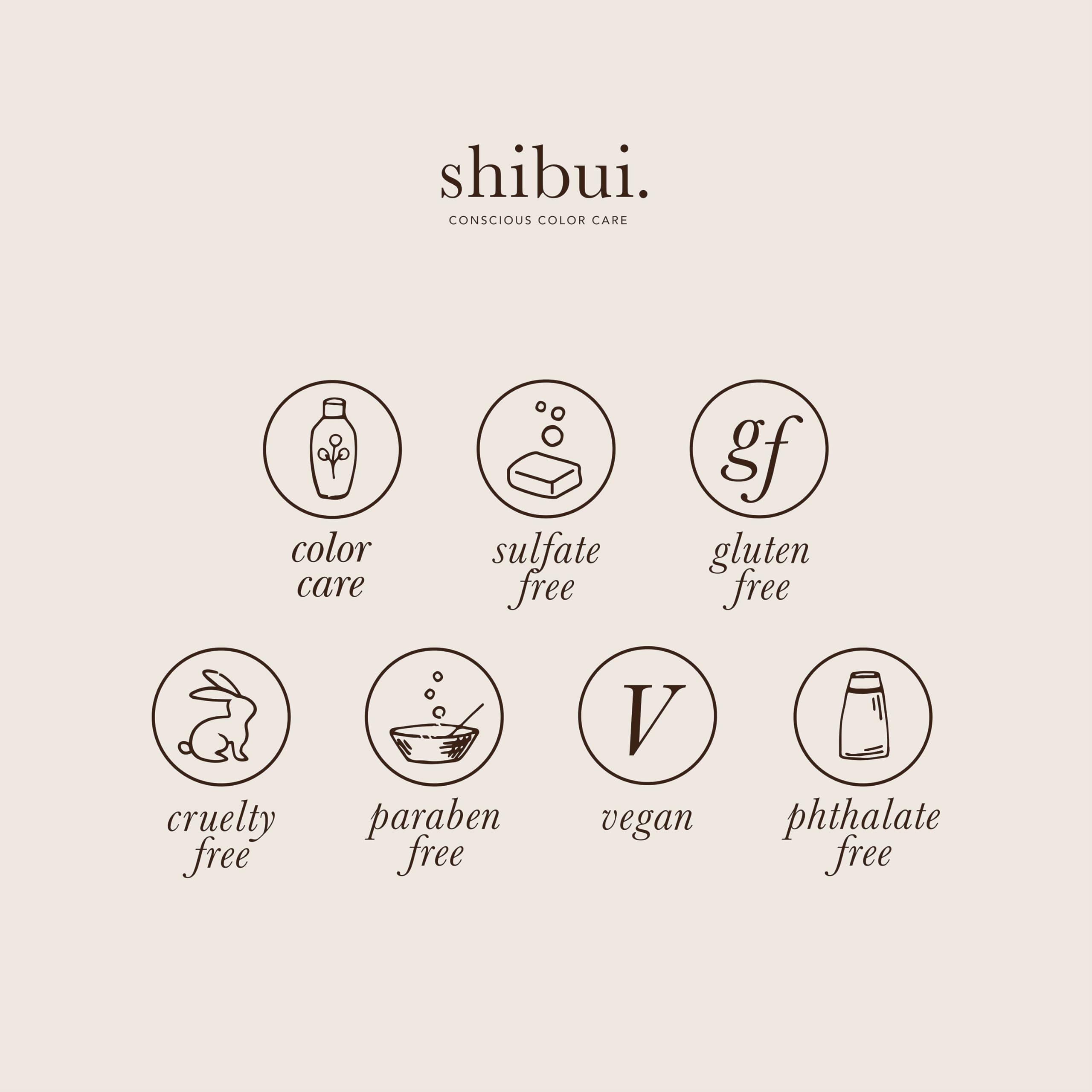 SHIBUI Formule-protection-couleur — préserve les teintes vives.