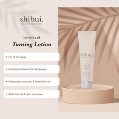SHIBUI Loción de Alisado: control del frizz al peinar para un cabello más manejable.