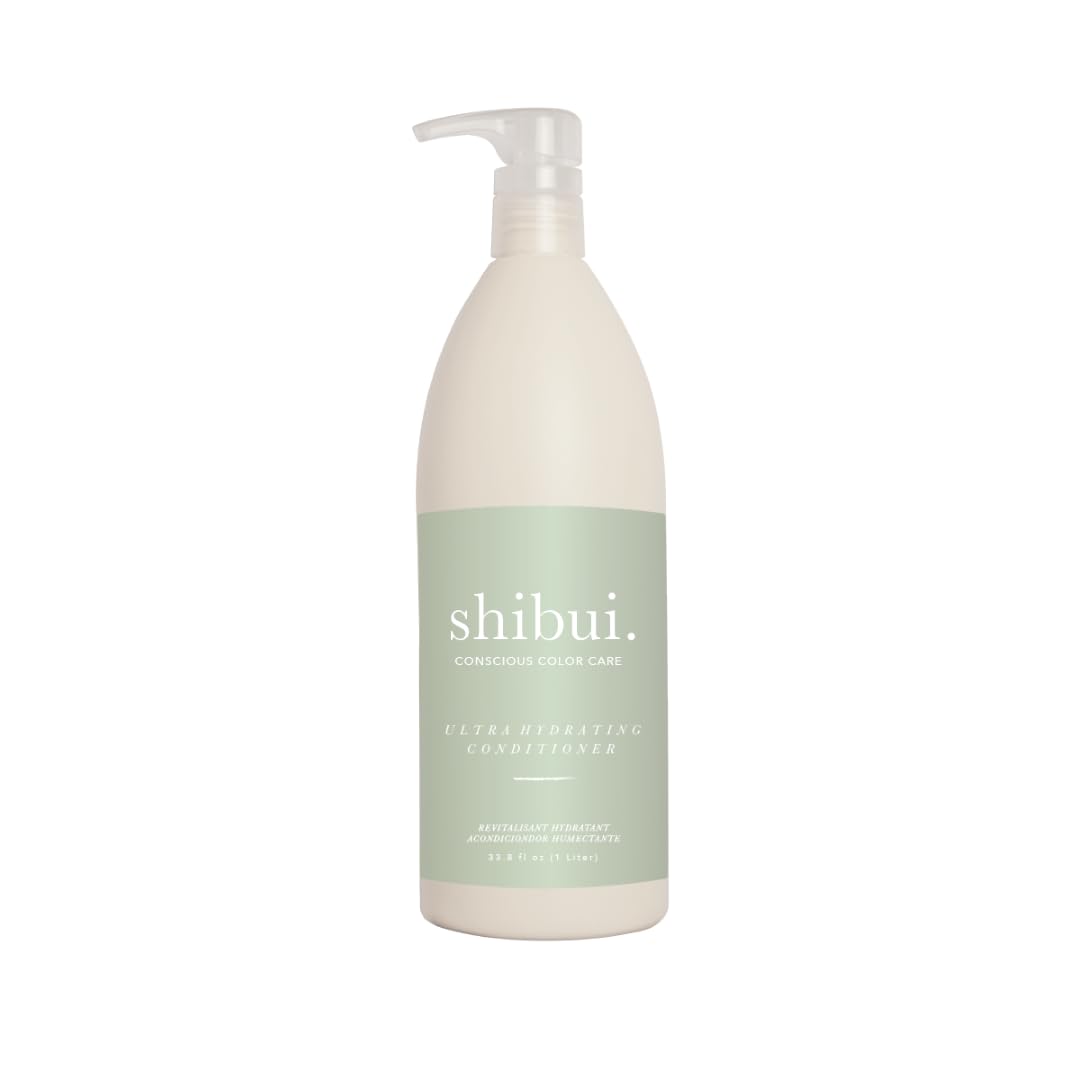 SHIBUI Ultra Hydrating Conditioner: botella-frente, hidratación profunda para cabello medio a texturizado