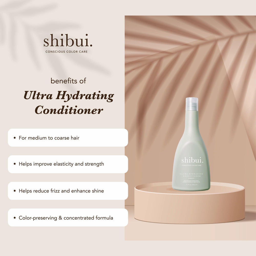 SHIBUI Ultra Hydrating Conditioner: textura-cremosa, suavidad y peinado más fácil