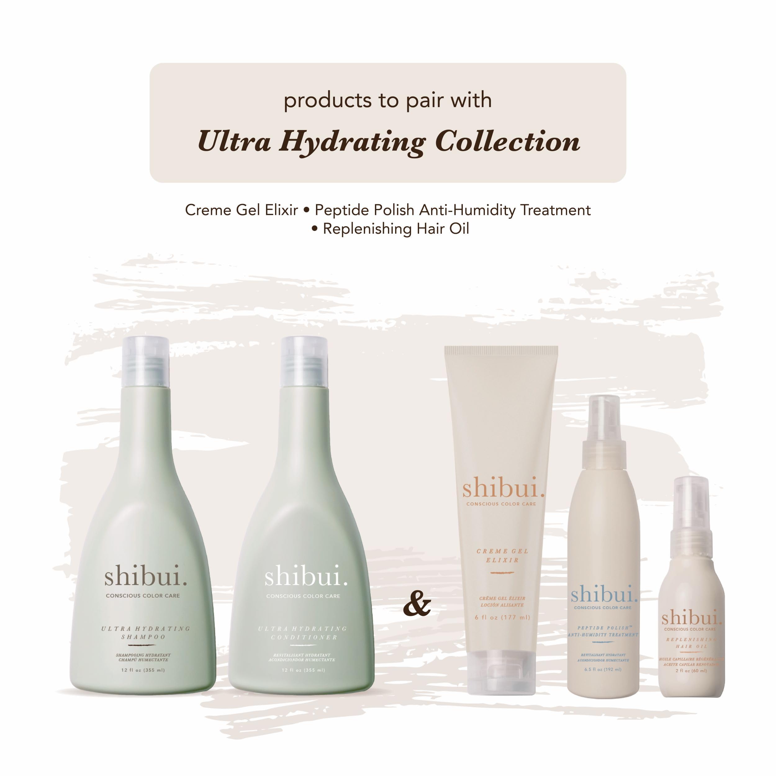 SHIBUI Ultra Hydrating Conditioner: uso-diario para encrespamiento, cabello más manejable