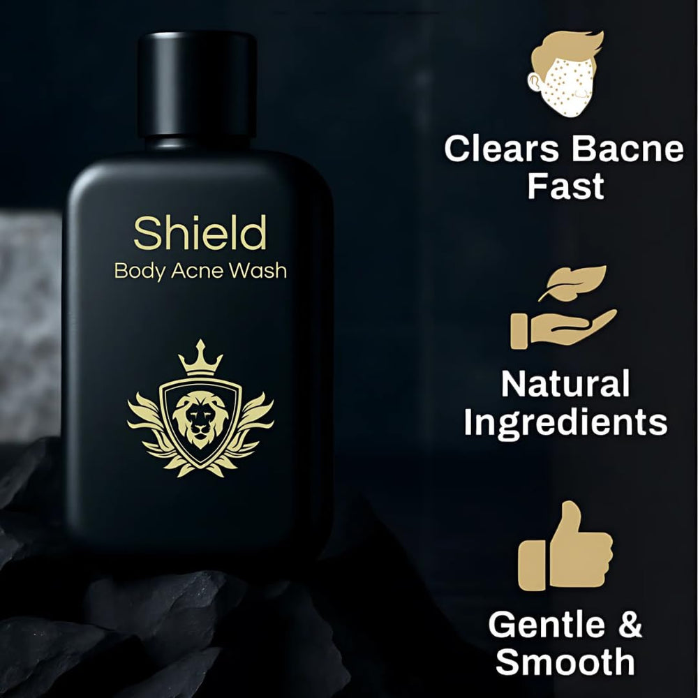 Shield-dos-torse-nettoyant, aide à clarifier les pores du corps.
