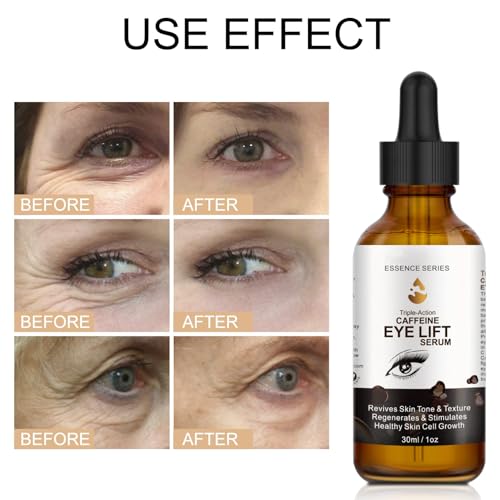 SHIFAKOU Caffeine Eye Serum uso diario sencillo para rutinas rápidas.