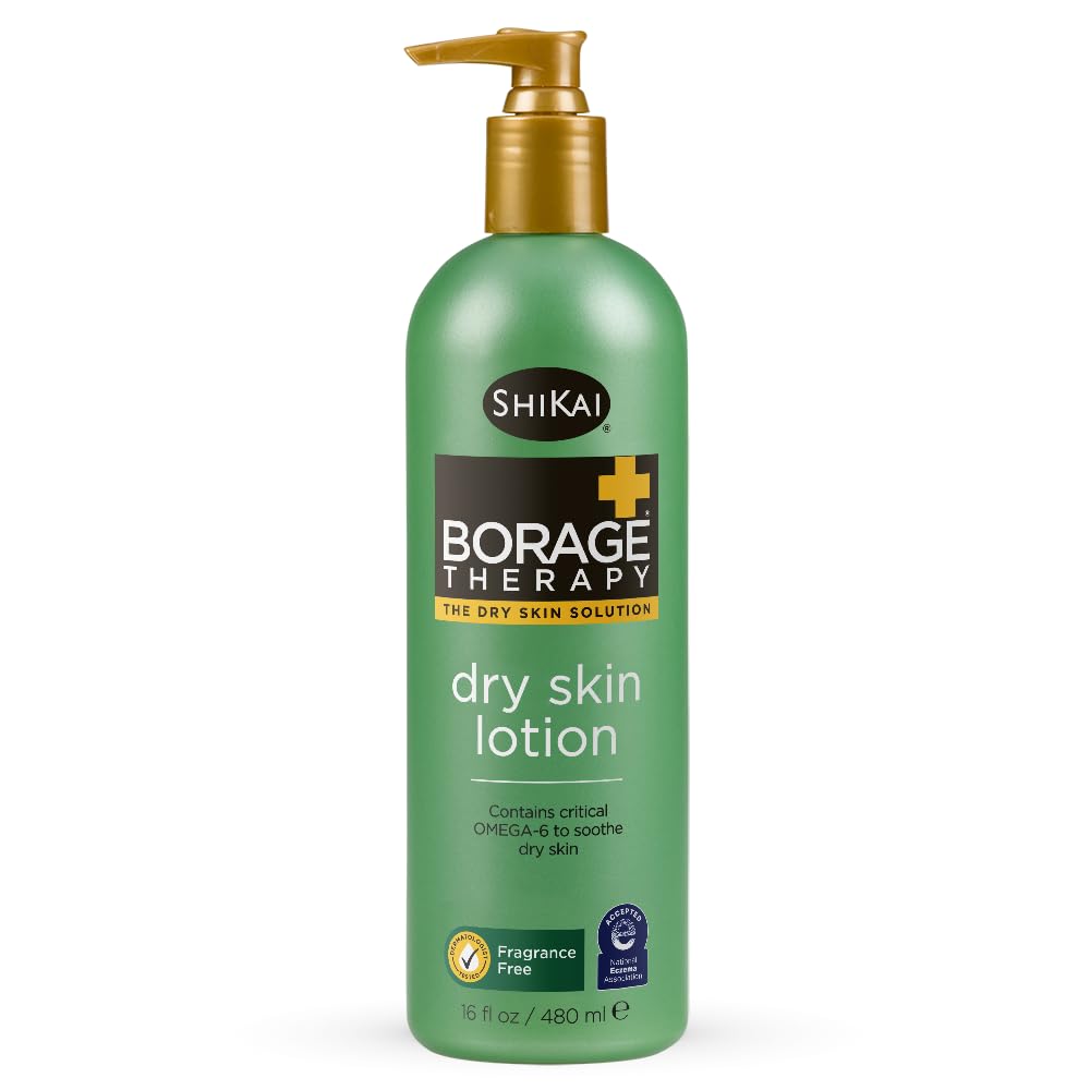 ShiKai Borage Therapy crema corporal 16 oz sin fragancia para piel seca.