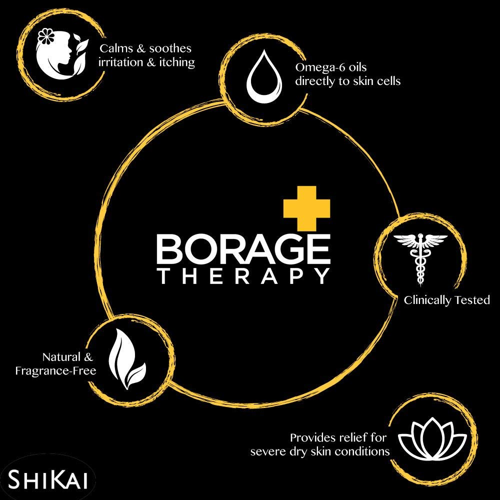 ShiKai Borraja Loción, aloe vera y vitamina E en fórmula suave.