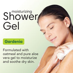 ShiKai Gardenia shower gel lather demonstrates long-lasting moisture for daily cleansing.