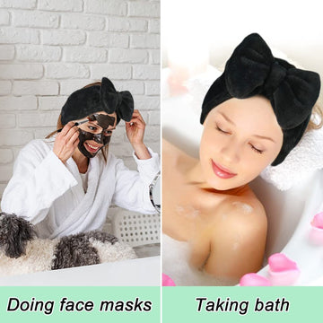 Shintop diadema spa ideal para mascarilla facial y spa en casa.