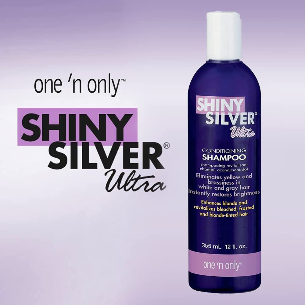 Pigmentos morados neutralizantes de SHINY SILVER para rubios sin tonos amarillos