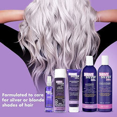 SHINY SILVER Champú Ultra Acondicionante, textura cremosa para cabello suave