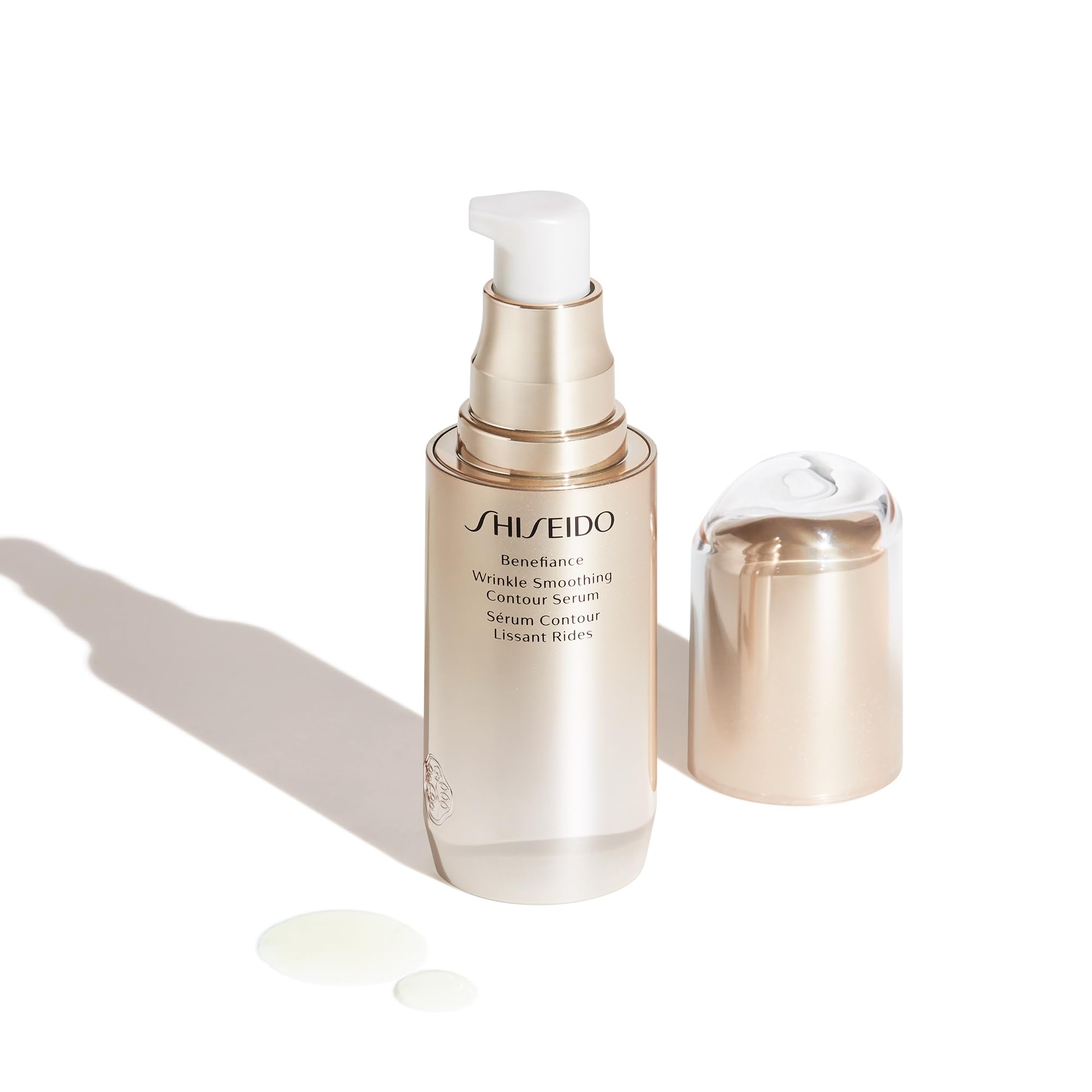 Shiseido Benefiance textura cremosa del serum para uso diario.