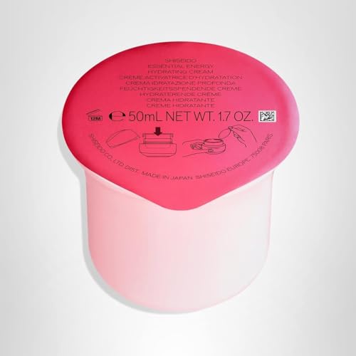 Etiqueta vegana de Shiseido con sello limpio.
