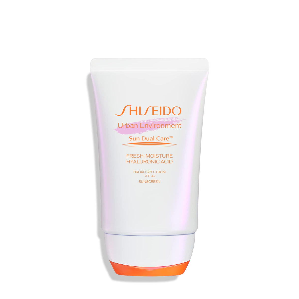 Shiseido Entorno Urbano protector solar SPF 42, botella; protege la piel e hidrata.