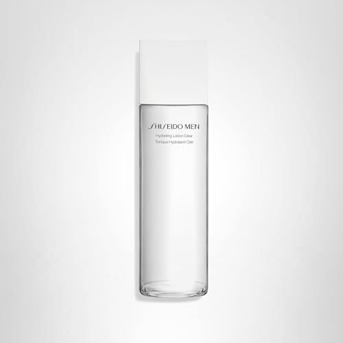 Shiseido Men Loción Hidratante Clear, sensación ligera sin grasa durante el día.