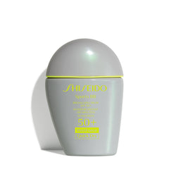 Shiseido Sports BB Cream SPF50, bote de 30 ml, protección y acabado natural para uso diario.