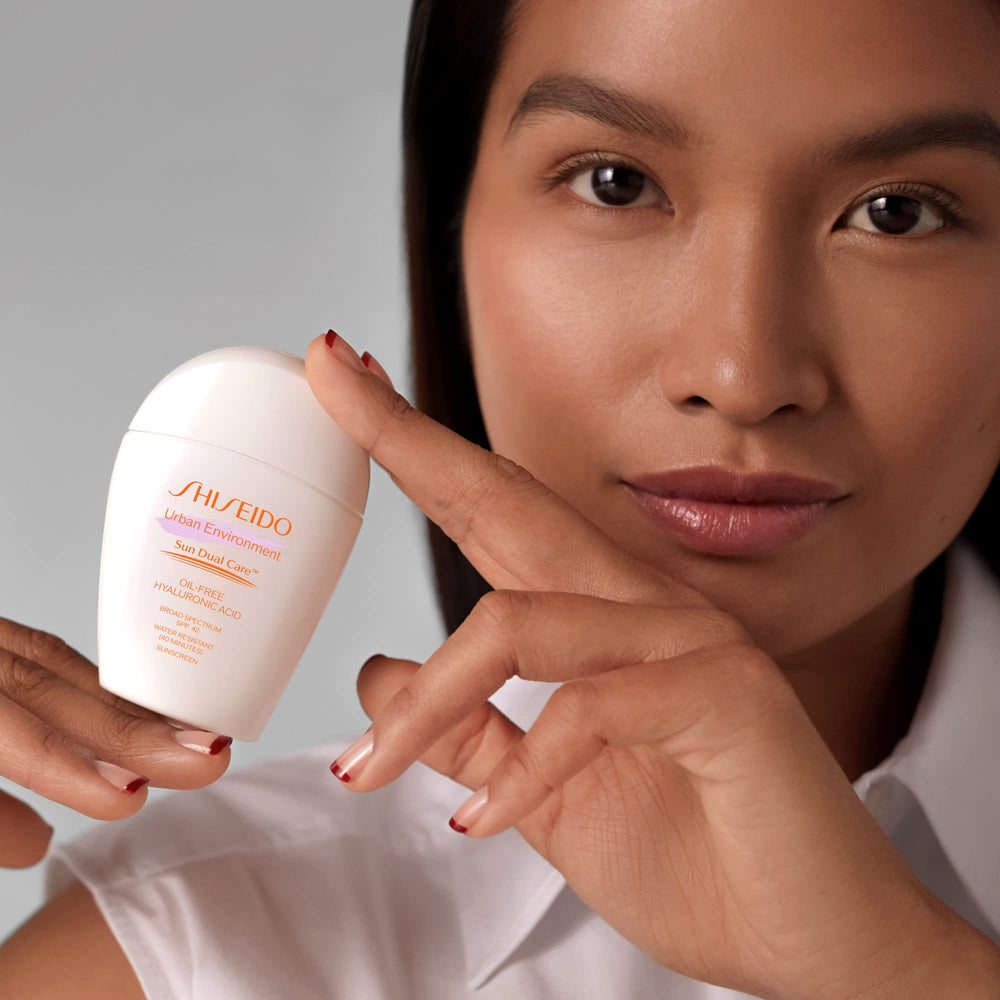 Shiseido Urban Environment, resistente al agua y fácil de integrar en la rutina.