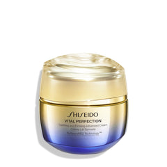Shiseido Vital Perfection crema 50 ml en bote, ayuda a reafirmar la piel