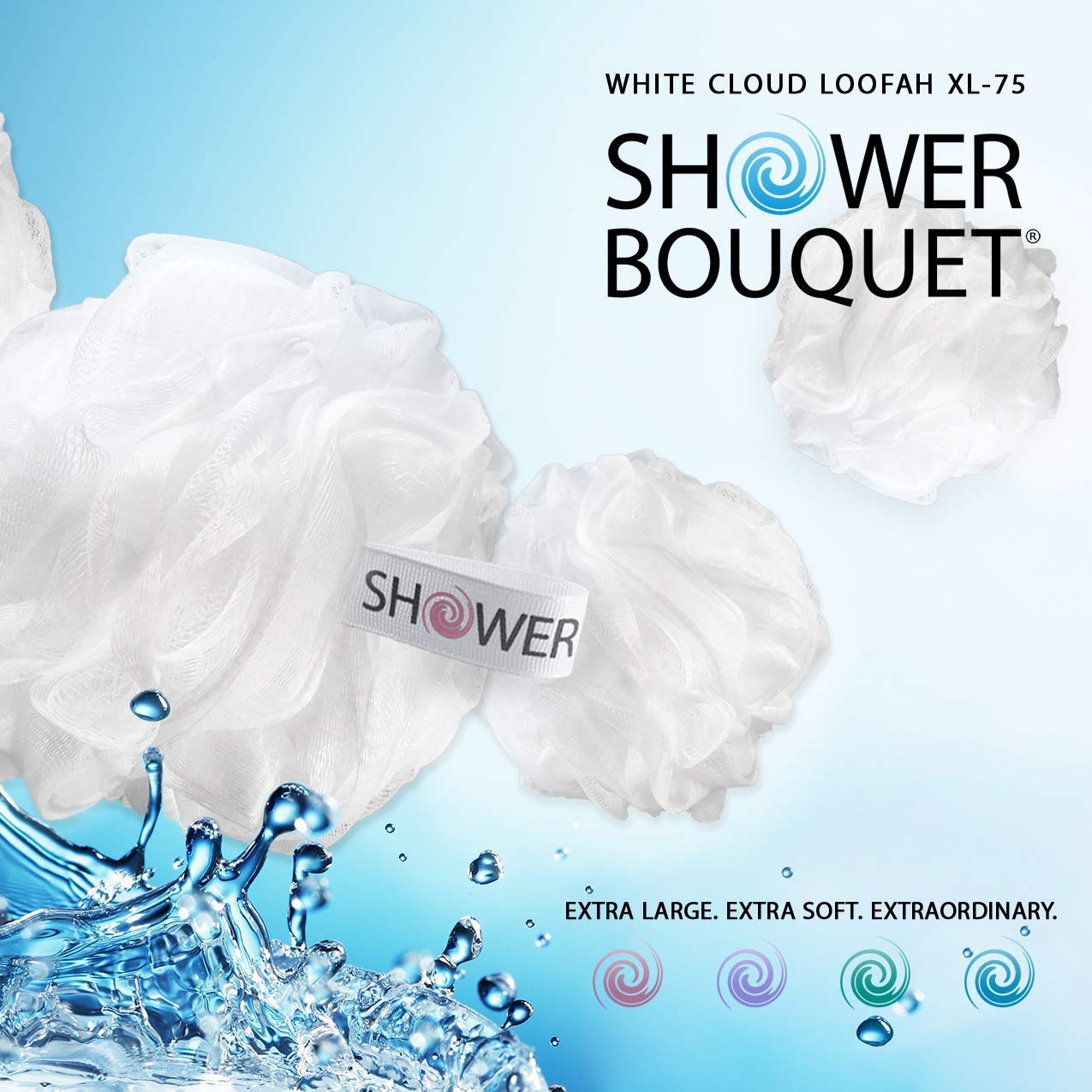 Diseño brillante Shower Bouquet para una rutina de ducha diaria