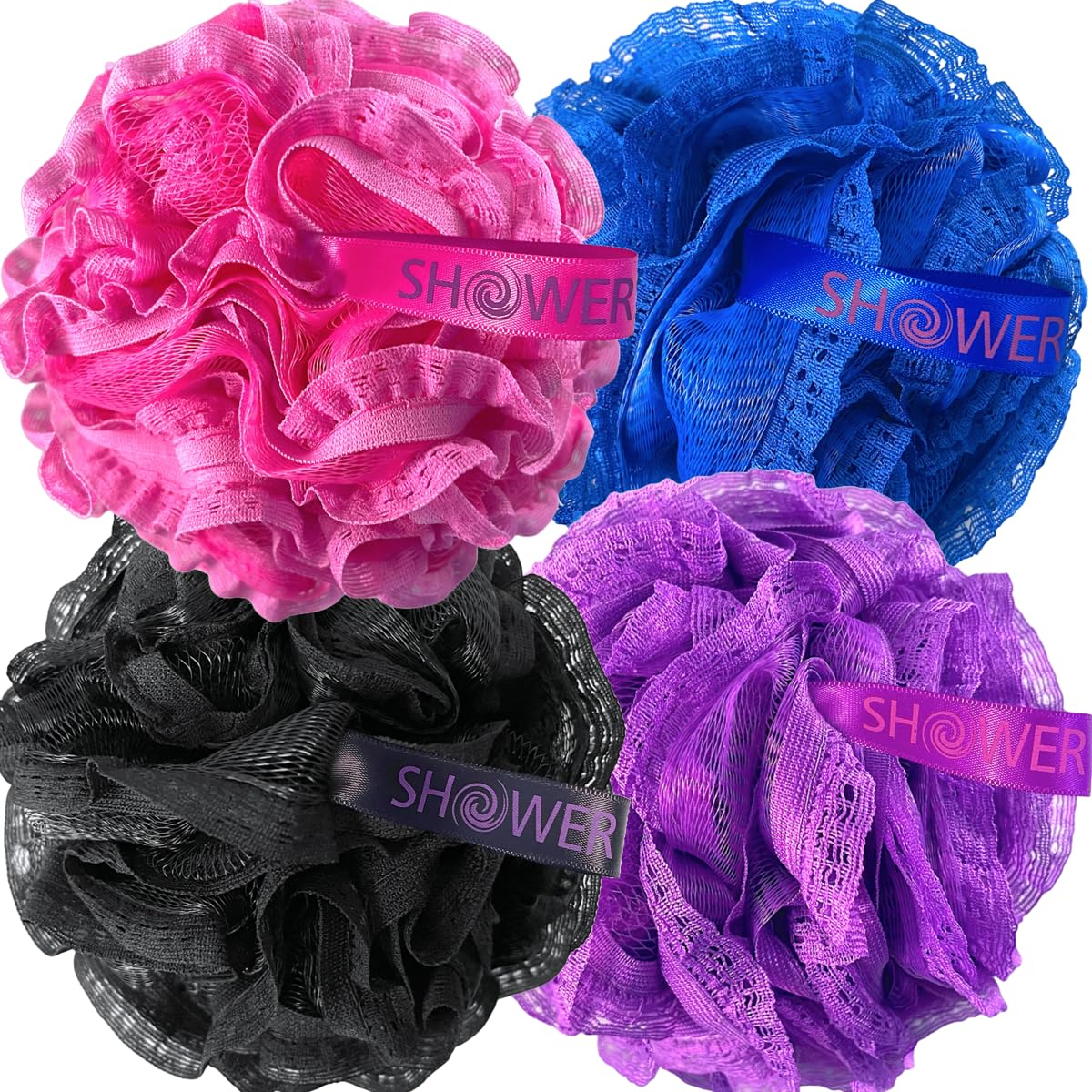 Presentación de regalo con encaje Shower Bouquet lista para regalar