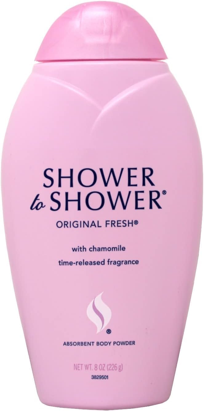 Shower To Shower Original Fresca, polvo corporal para mayor frescura