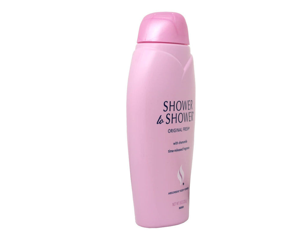 Shower To Shower Polvo Original Fragancia de liberación progresiva para sensación de limpieza