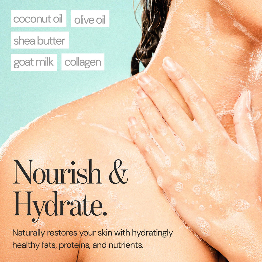 Showerworthy jabon aromas naturales: notas ligeras que no irritan.