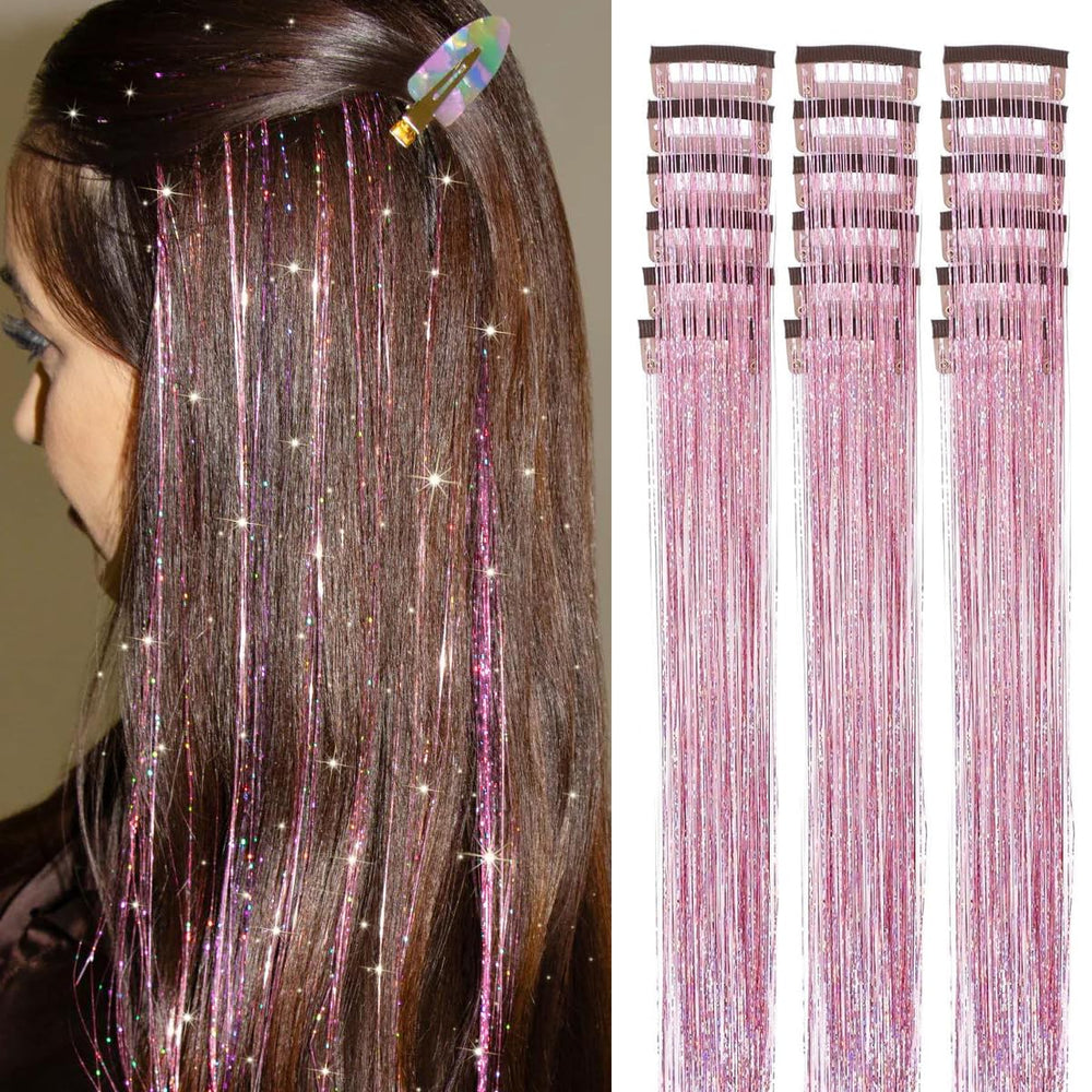 ShowJarlly mechitas rosa con resortes, listo para realzar cualquier peinado