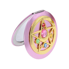 SHOWLOUE espejo de bolso ligero y plegable, perfecto para viajes.