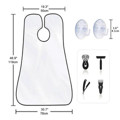 Showvigor ajuste con velcro en cuello para recortes seguros